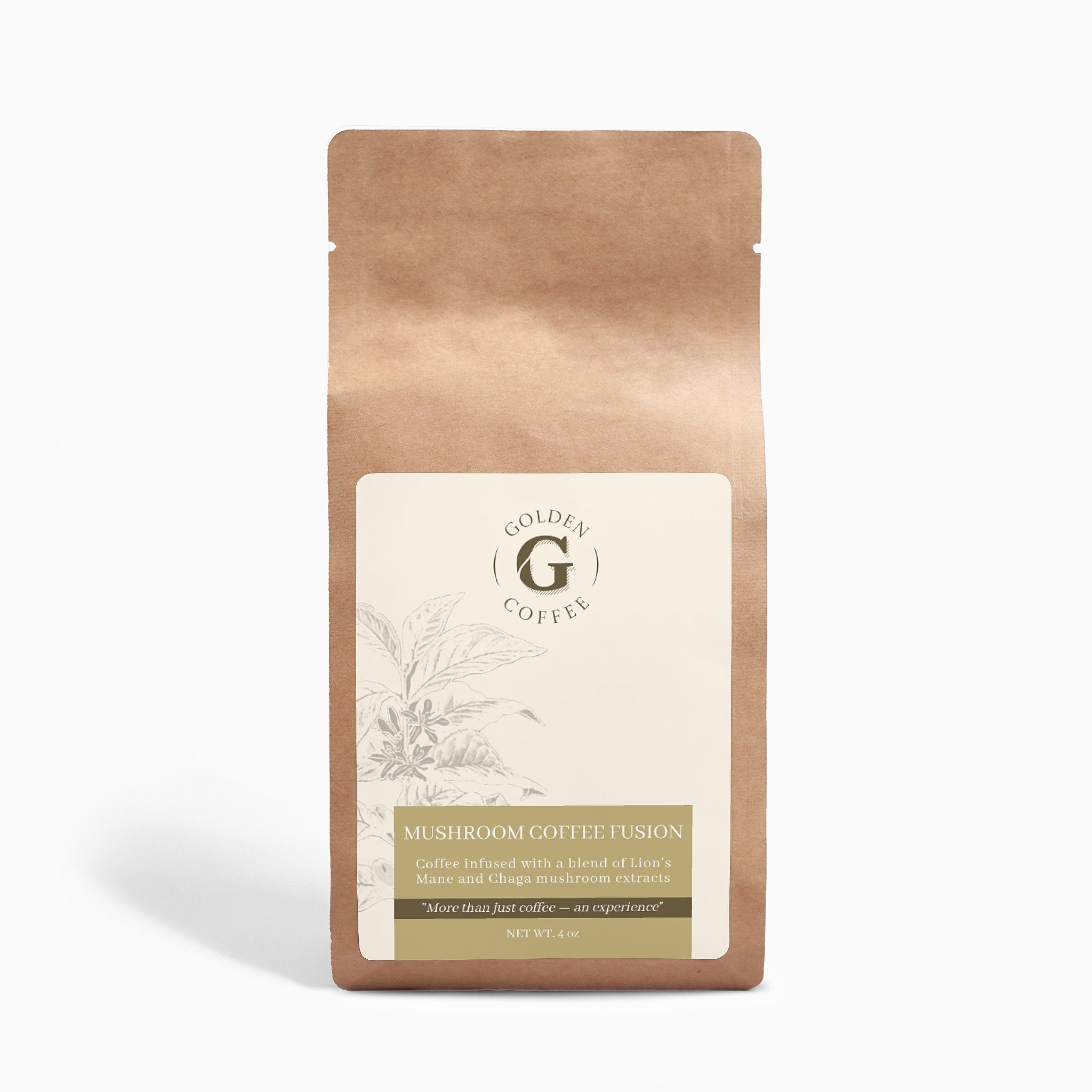 Mushroom Coffee Fusion - Lion’s Mane & Chaga 4oz