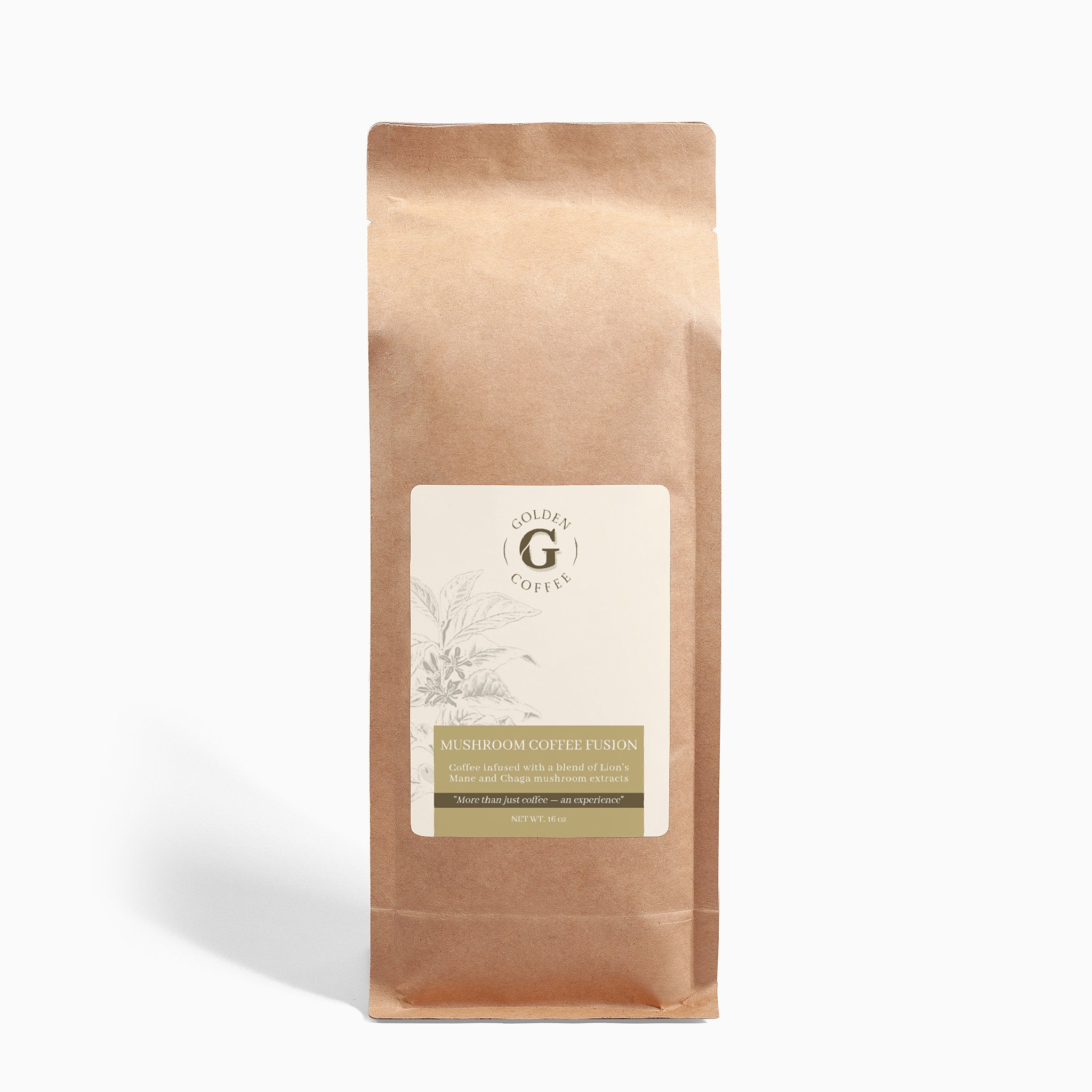 Mushroom Coffee Fusion - Lion’s Mane & Chaga 16oz