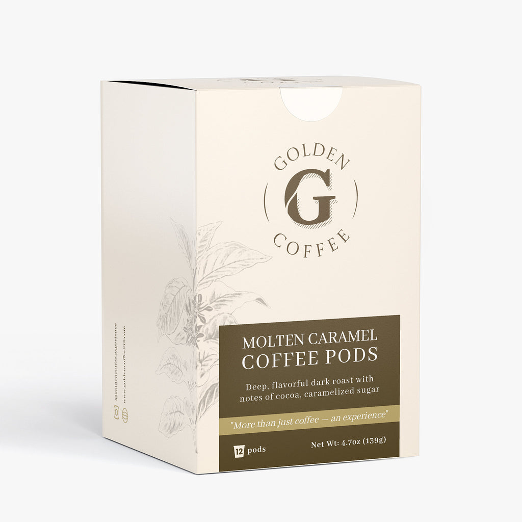 Molten Caramel Coffee Pods (Dark Roast)