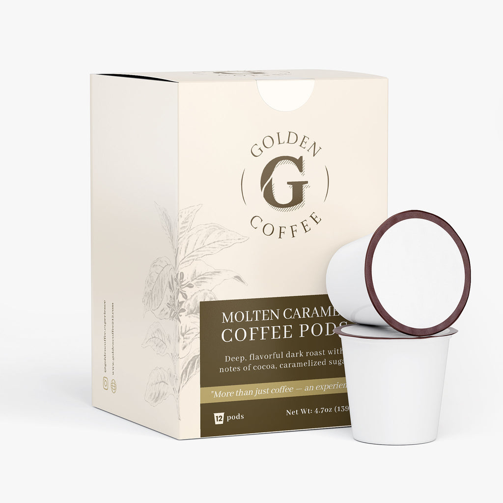Molten Caramel Coffee Pods (Dark Roast)