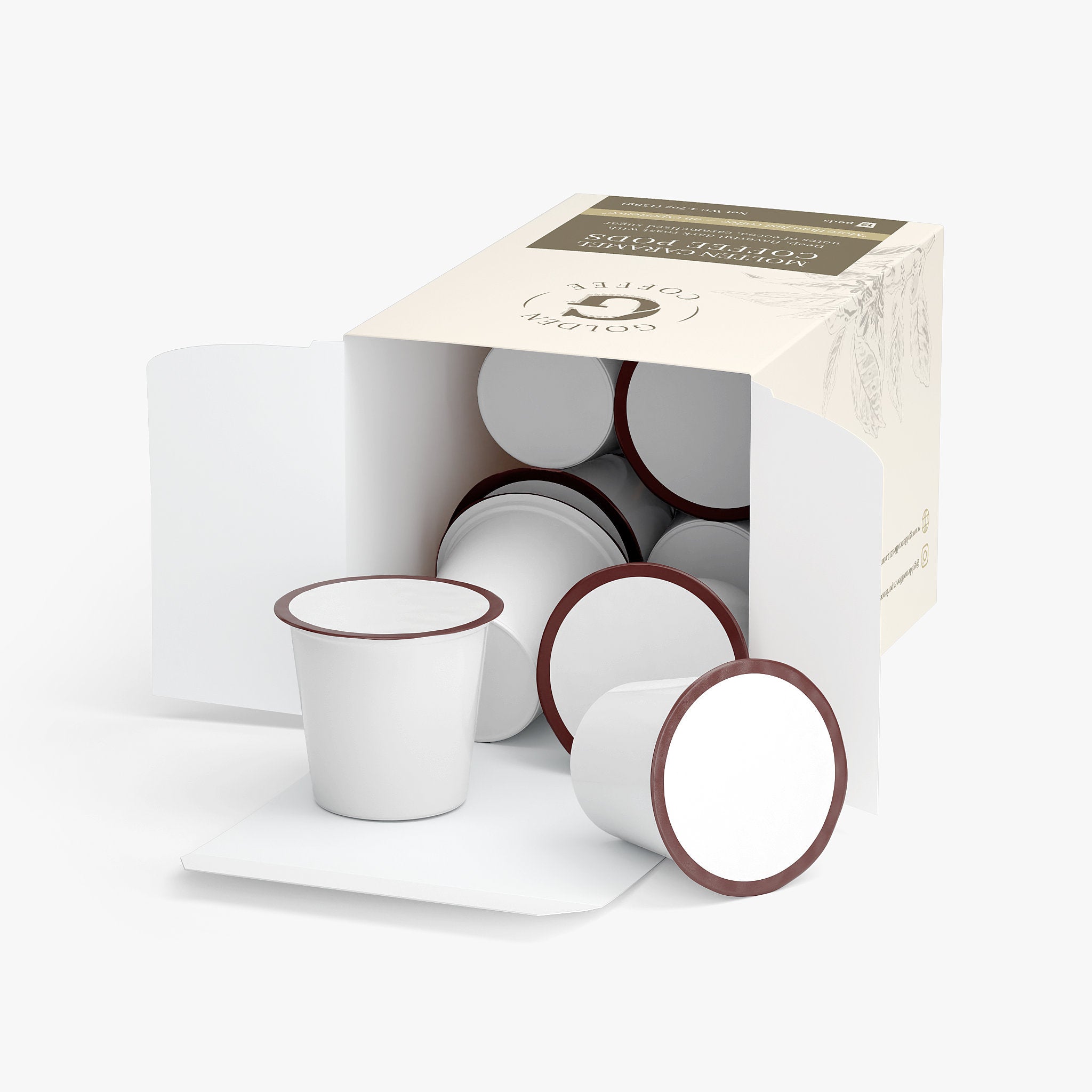 Molten Caramel Coffee Pods (Dark Roast)