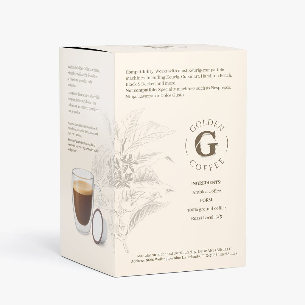 Molten Caramel Coffee Pods (Dark Roast)