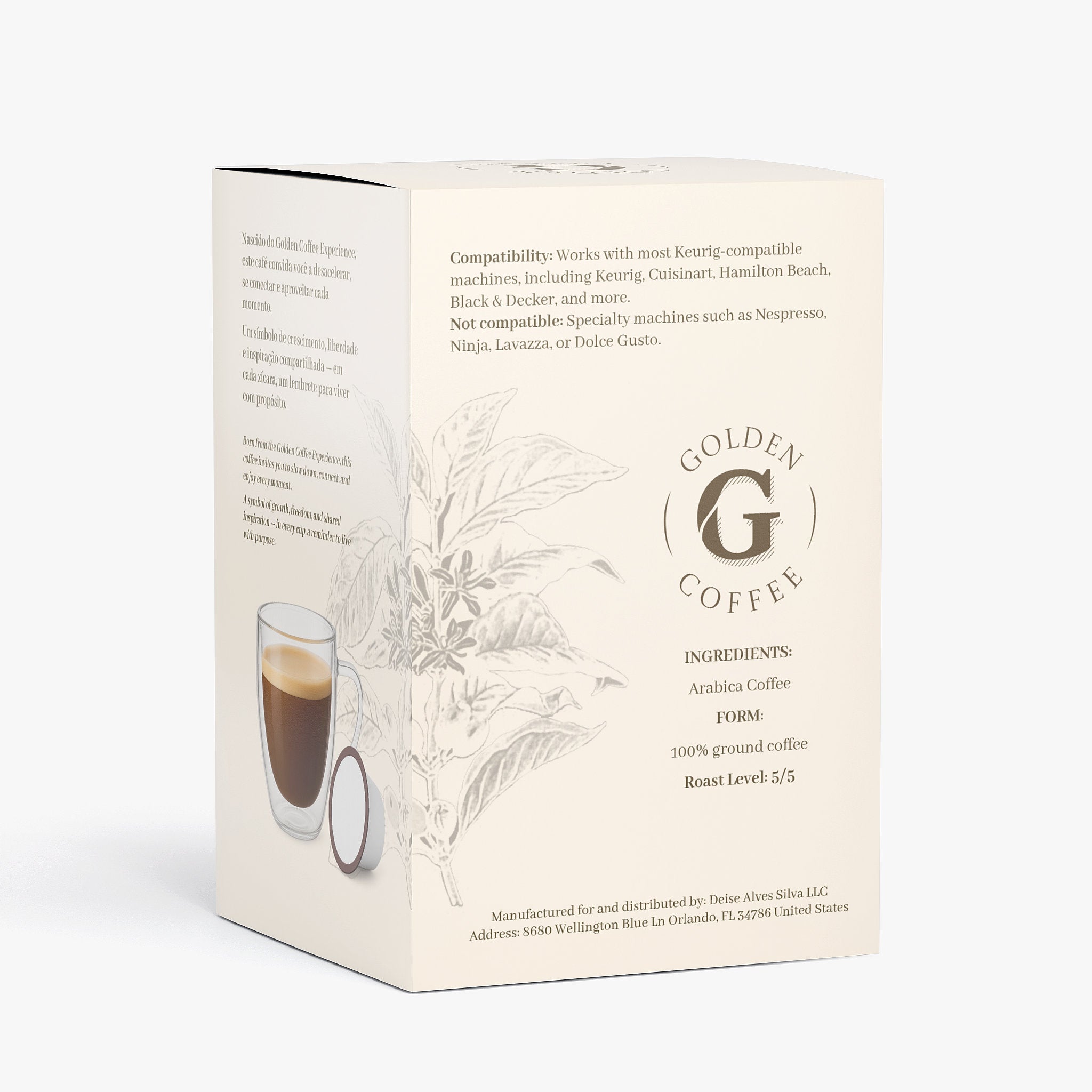 Molten Caramel Coffee Pods (Dark Roast)