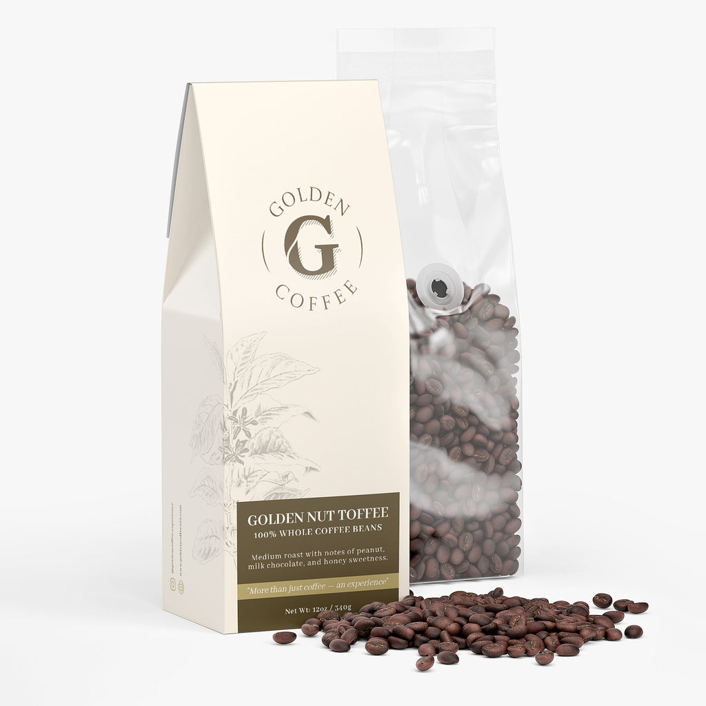 Golden Nut Toffee Coffee (Medium Roast)