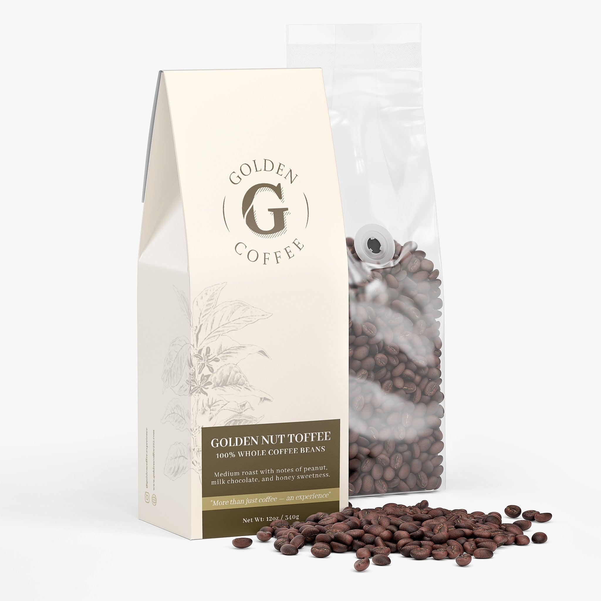 Golden Nut Toffee Coffee (Medium Roast)